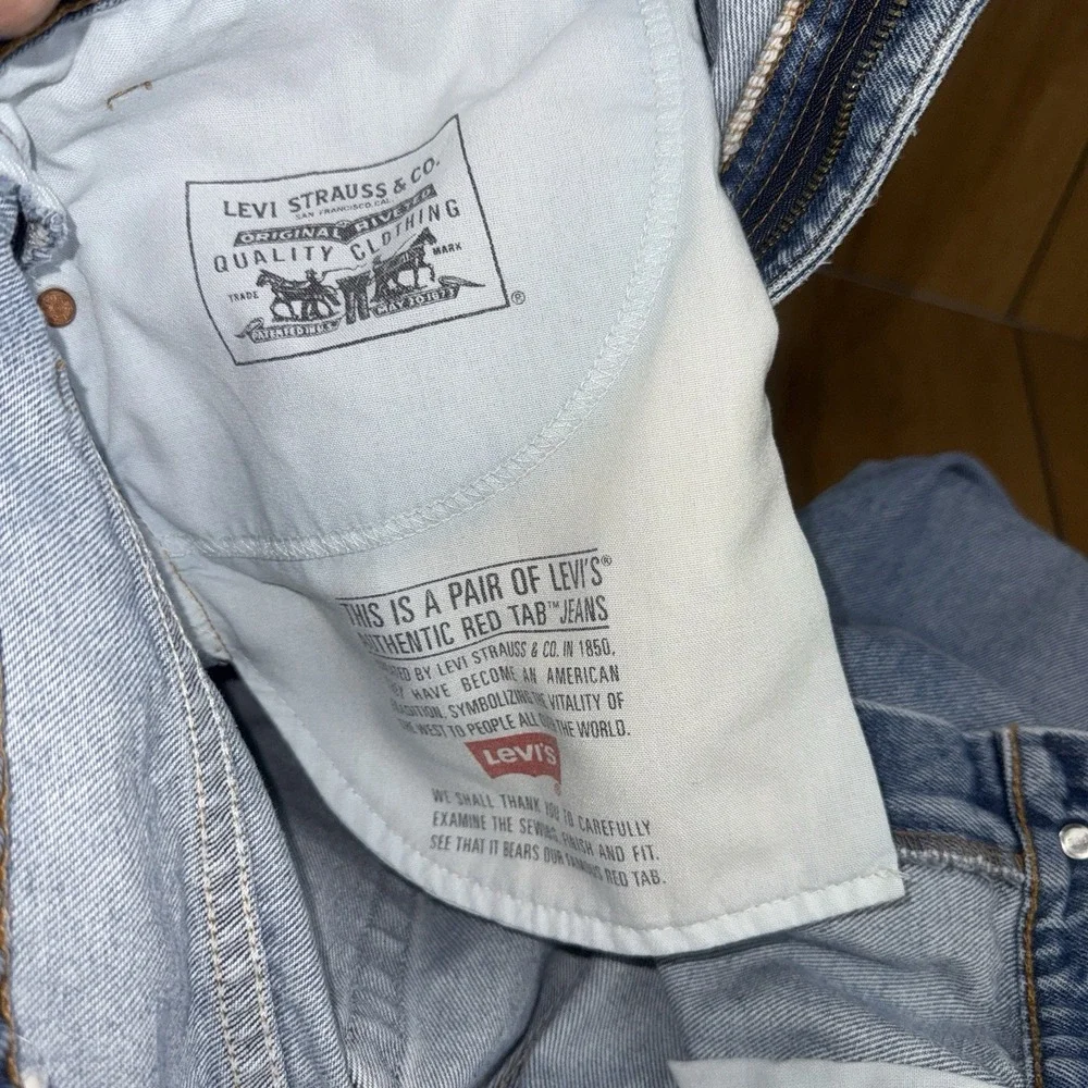 Vintage 1998‎ Levi's 505 Jeans 38x32 Regular Fit Straight Leg Made in Colombia